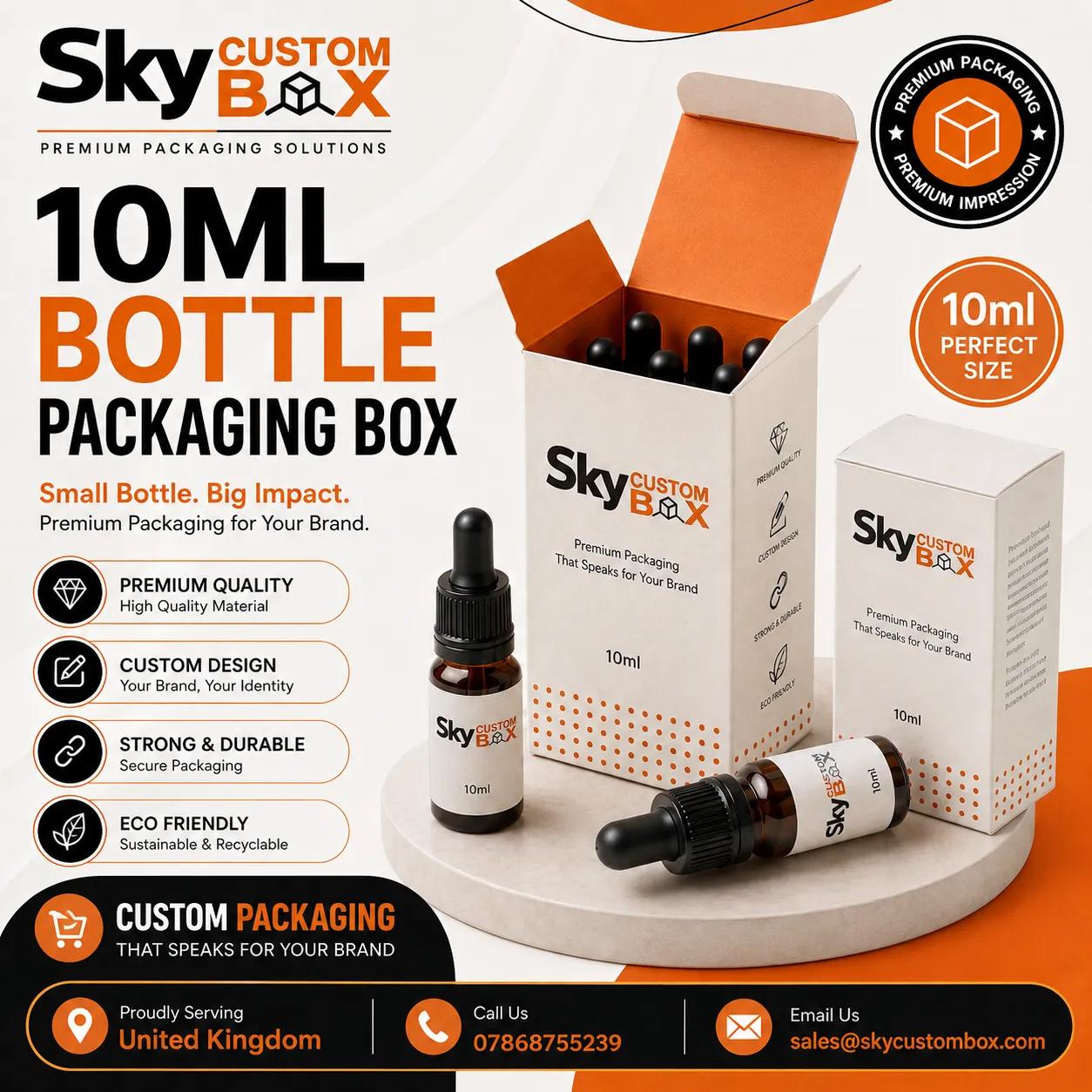 10ml Bottle Boxes: Stylish and Practical Packaging for Small Products