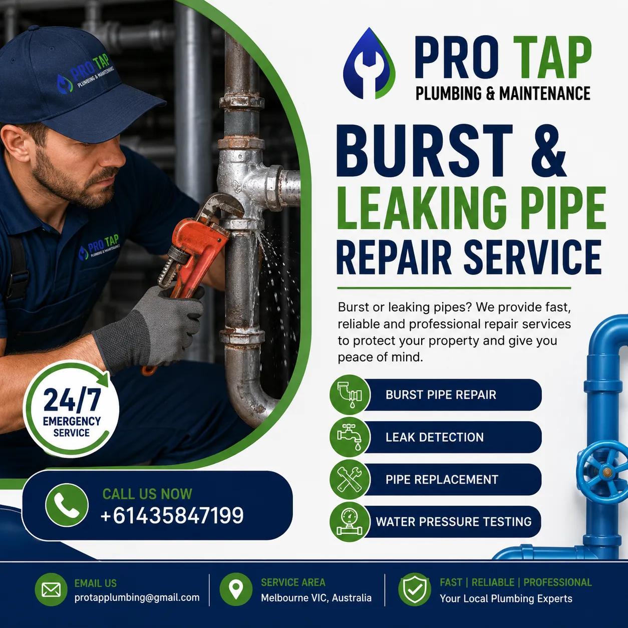 Burst Pipe Repair Collingwood: Protecting Homes from Water Damage