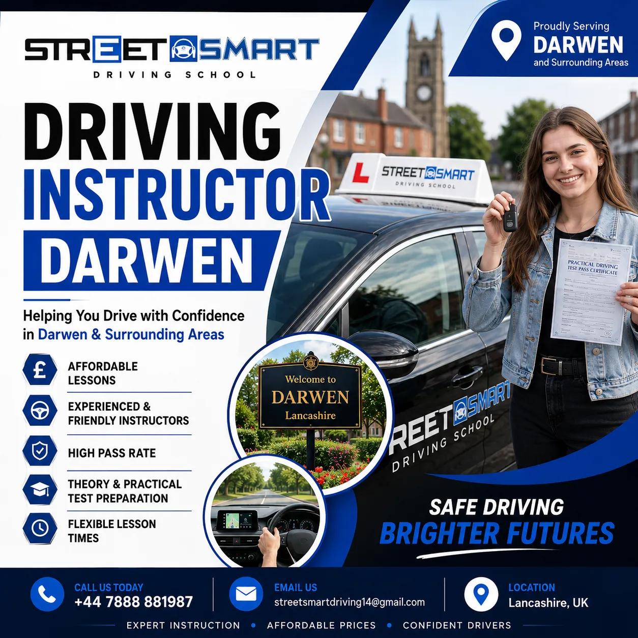 Driving Instructor Darwen: Your Guide to Learning to Drive